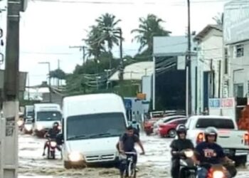 Chuva forte em Arapiraca já ultrapassa 127 mm em dois dias; tempo segue instável na região